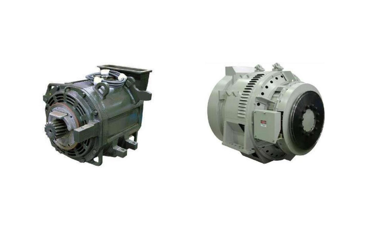 Motor de tração CA 1TB2630MOD e alternador TA20-CA9 para locomotivas diesel-elétricas 4500/5500 HP